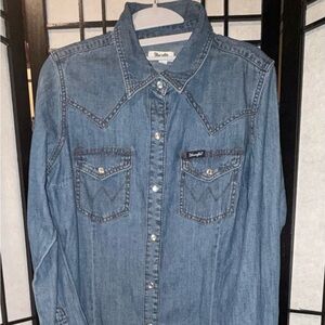 Wrangler Classic Blue Denim Dress